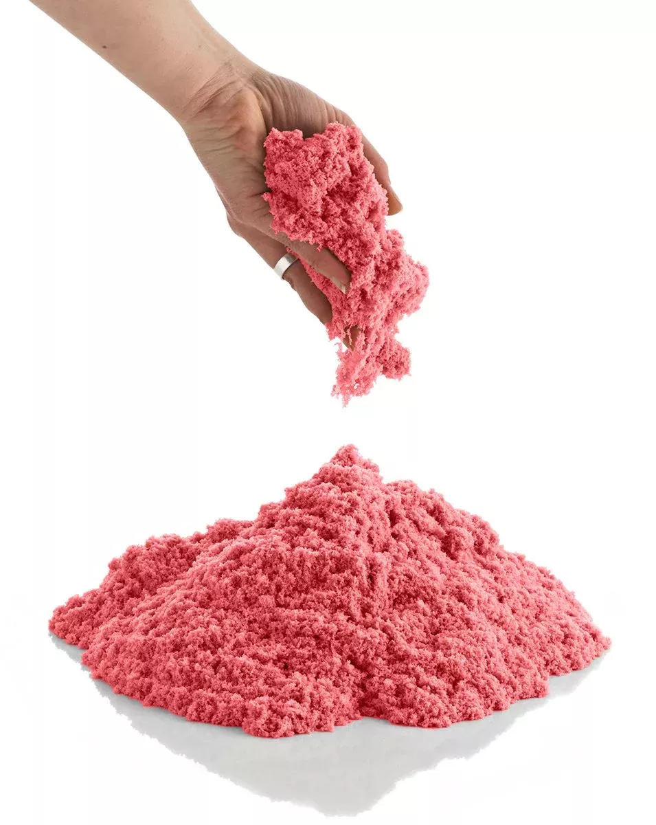 Coolsand Red 2 Pound Refill Pack - Moldable Indoor Play Sand In Reseal