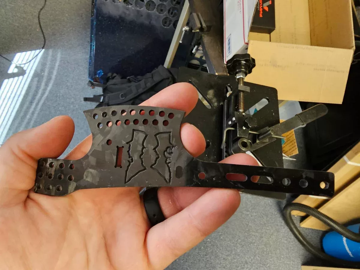 Corrupt Carbon Jekyll And Hyde Red Revamp Chassis Kit