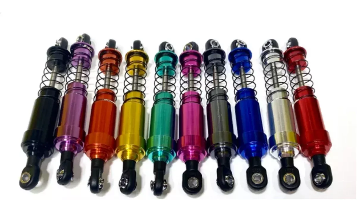 Corrupt Carbon Works Pink Dlux Short Shocks 96mm with Medium Springs