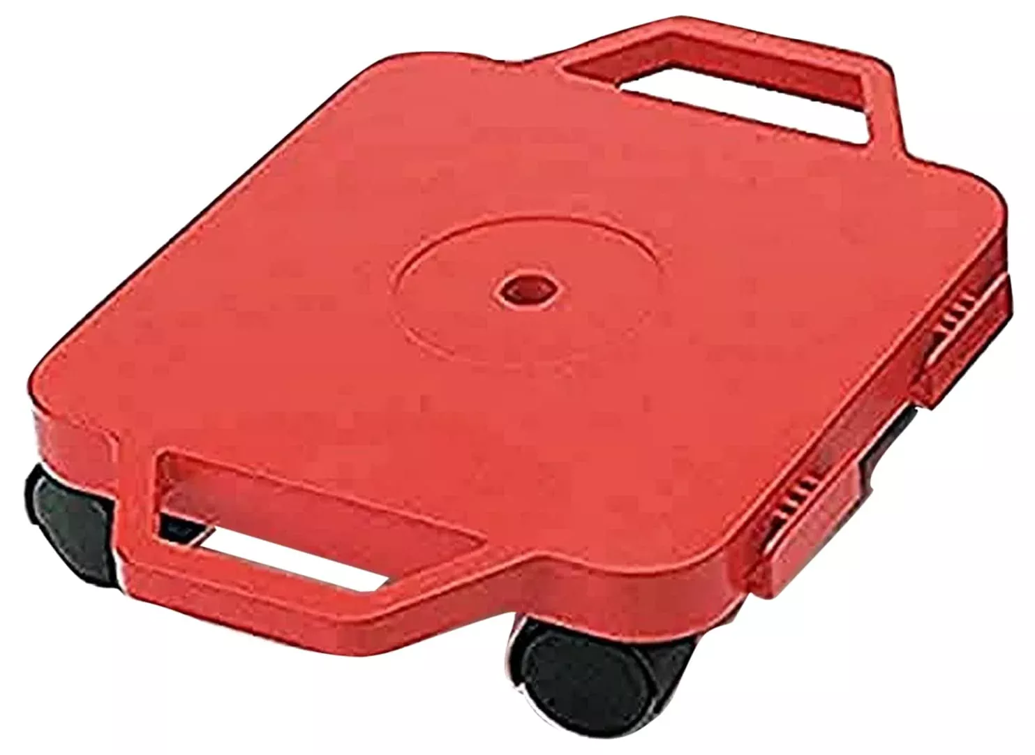 Cramer Cosom Scooter Board, 12 Inch Red Sit & Scoot Board with Non-Mar