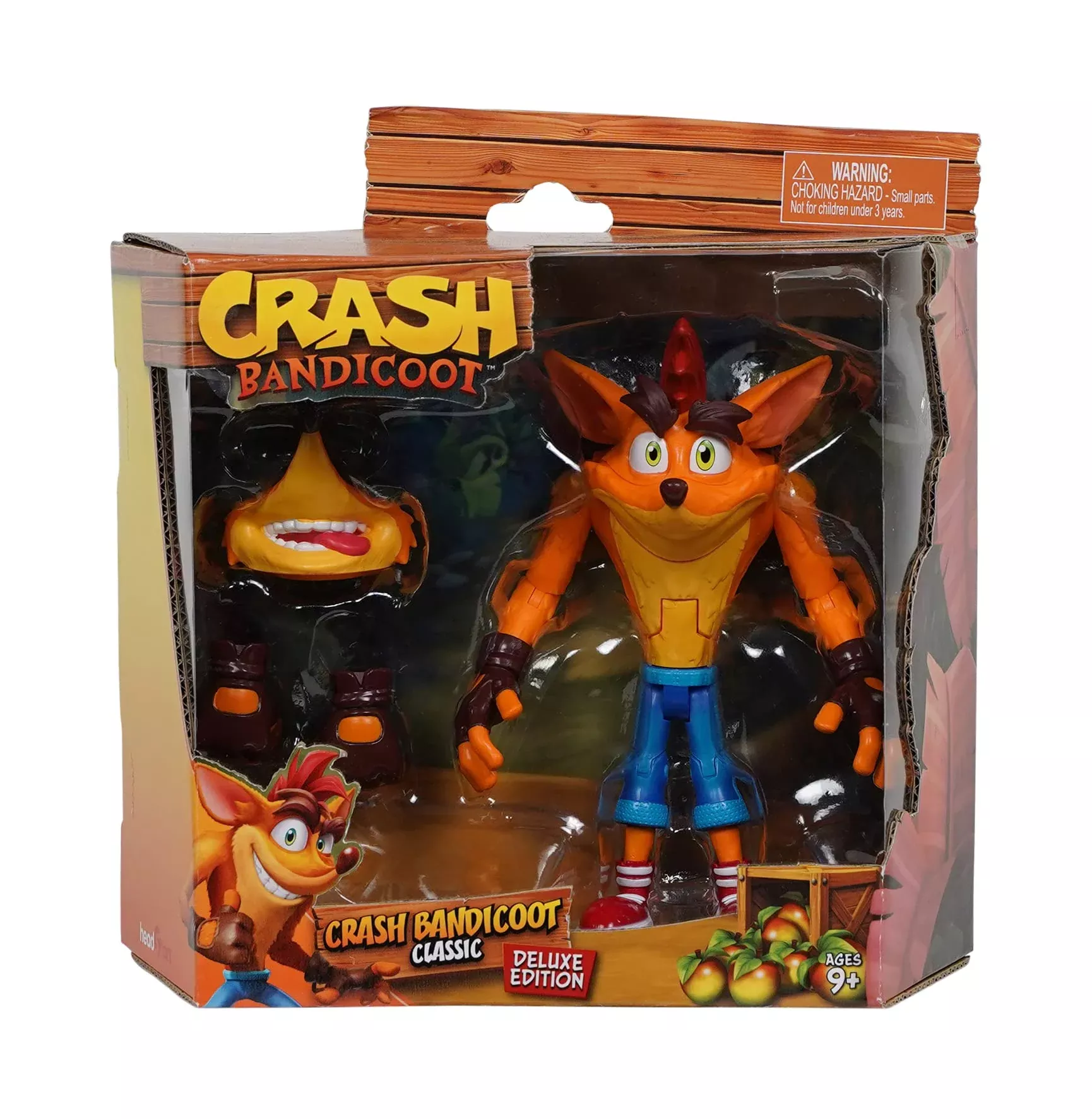 Crash Bandicoot Deluxe Edition Action Figure 16.5cm Multi-color