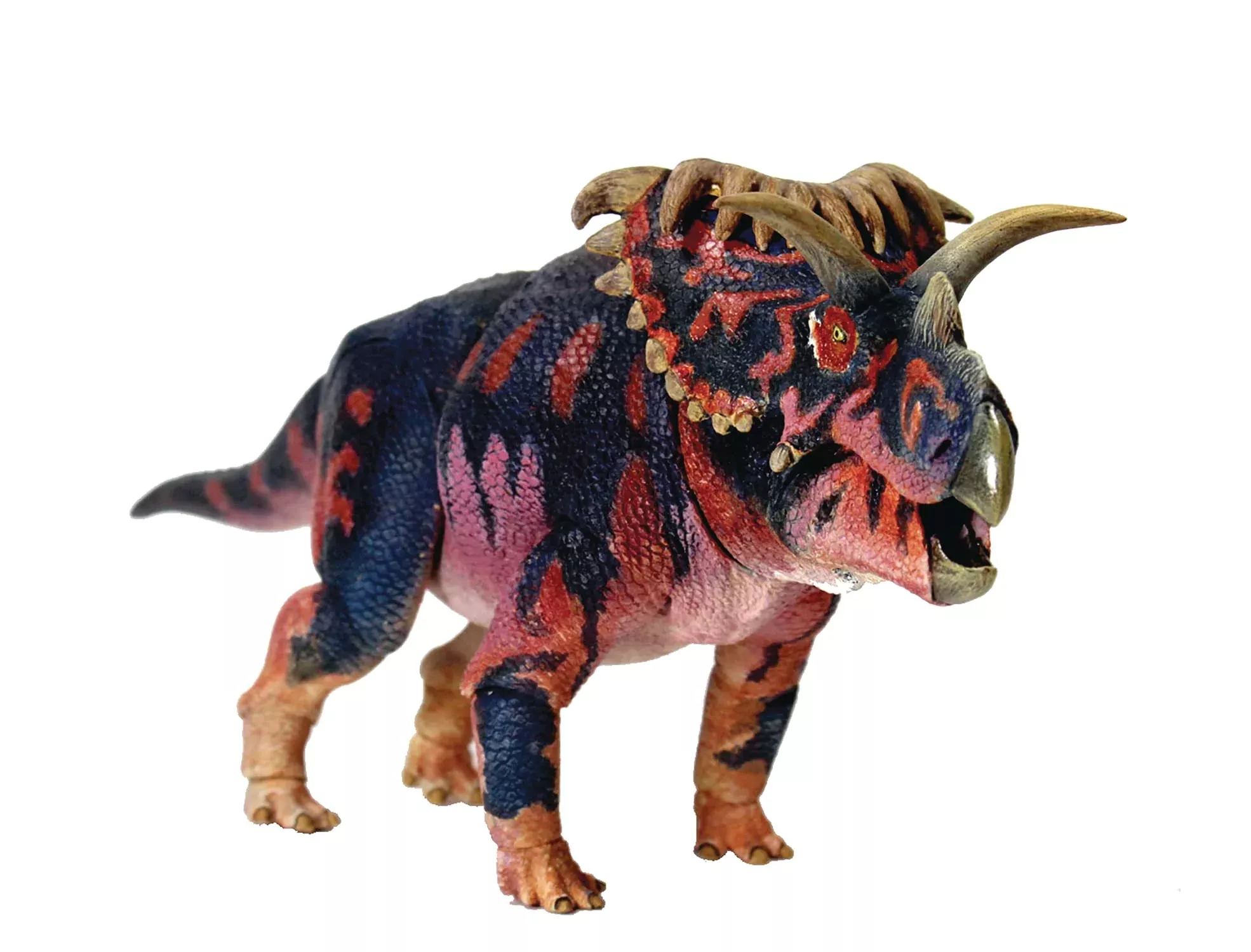 Creative Beast Studio Kosmoceratops Action Figure 10" Multicolor