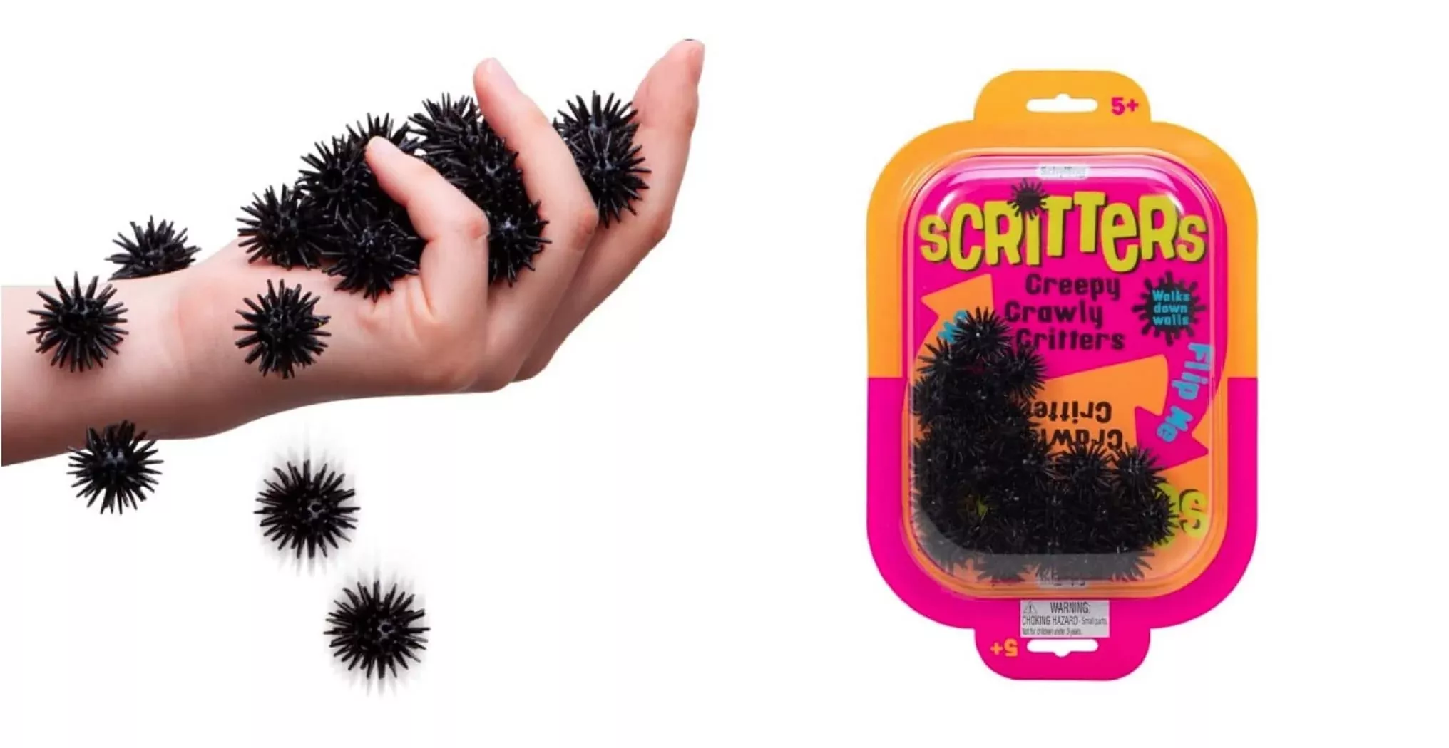 Critters Scritters Creep Crawly Critters Small Gray Wall Crawlers