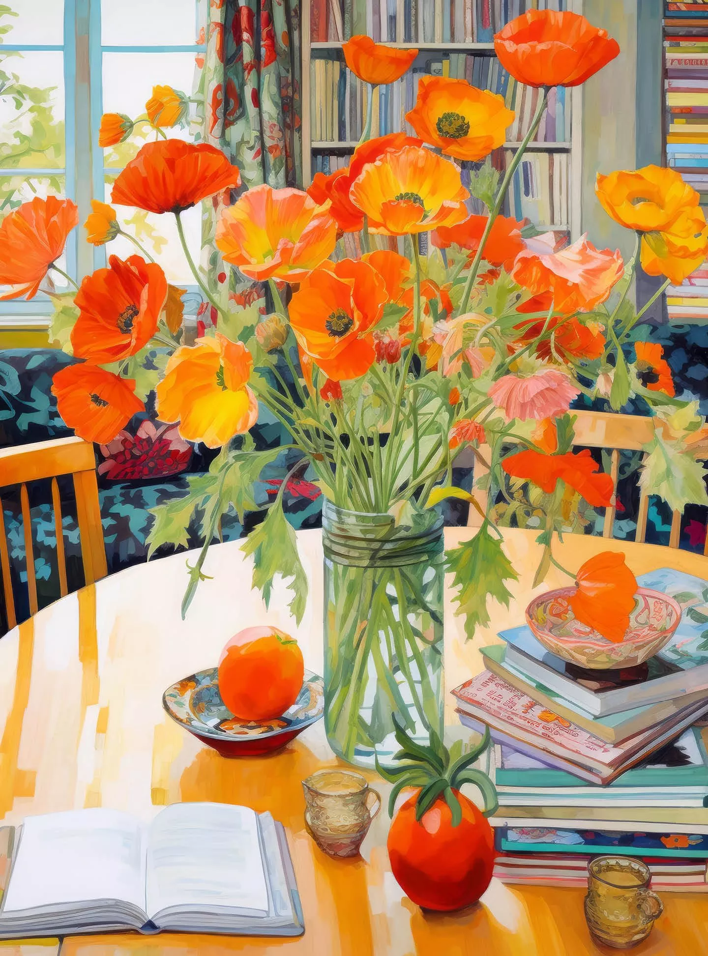 Cross & Glory 1000 Piece Puzzle Poppies Panorama 20x27 Inches
