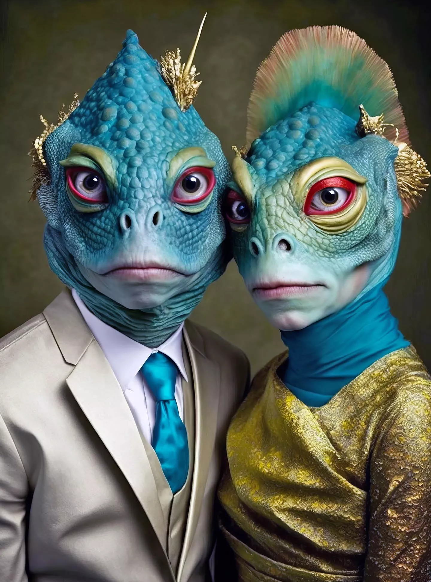 Cross & Glory - Meet The Aliens: Tralyn And Jorin - 1000 Piece Jigsaw
