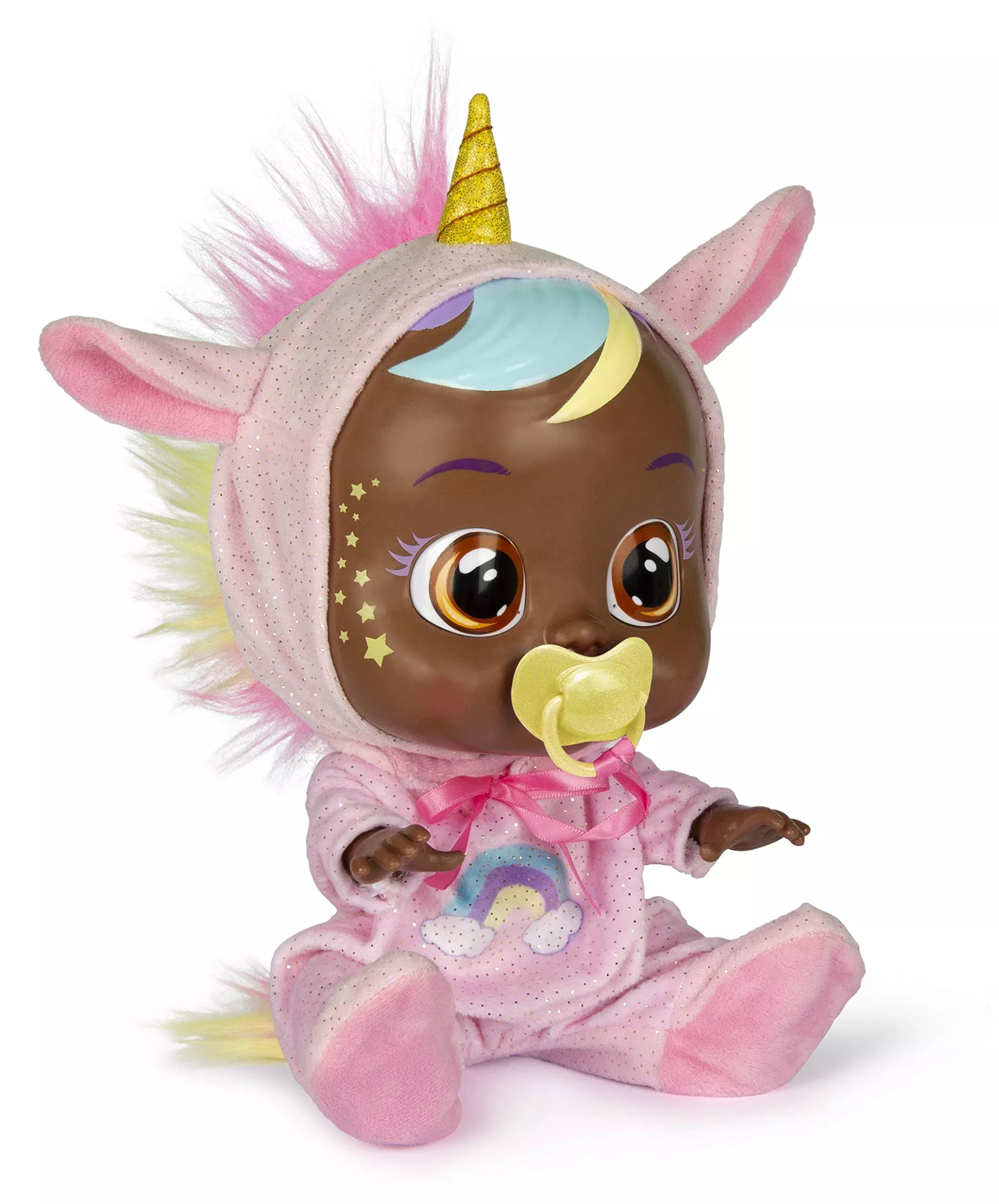 Cry Babies Doll - Jassy - 12" Multi-color - Realistic Sounds