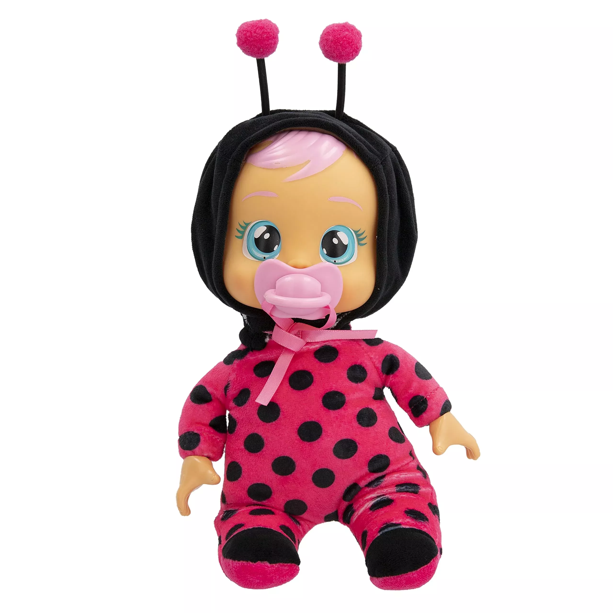 Cry Babies Tiny Cuddles Doll, Soft 9" Multicolor, Age 18 Months