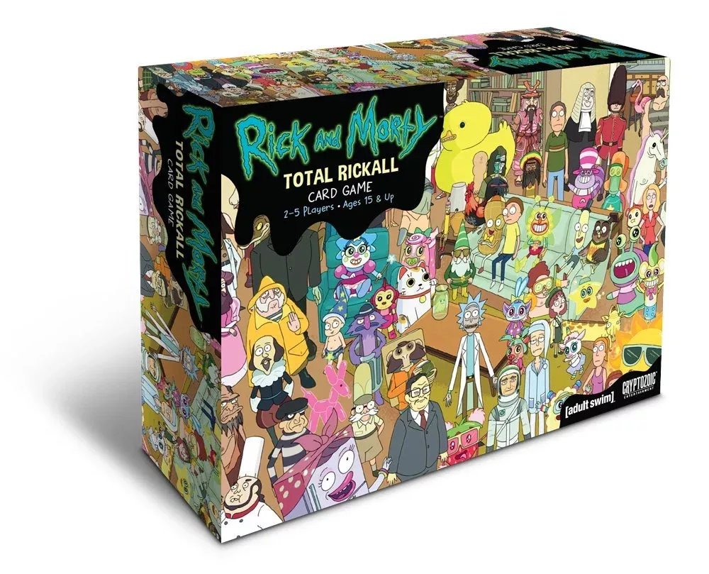 Cryptozoic Entertainment Rick and Morty Total Rickall Card Game Standard
