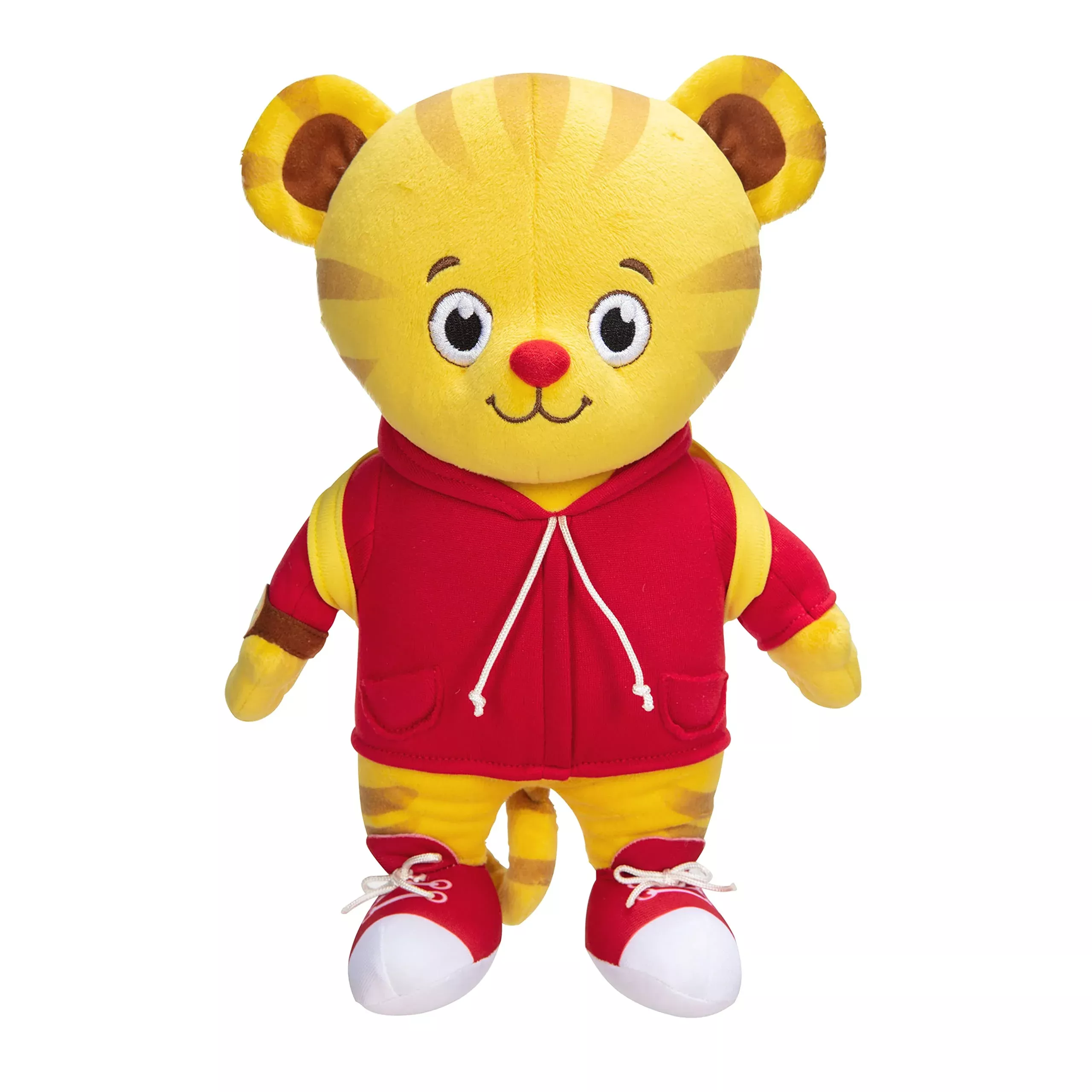 Daniel Tiger's Neighborhood Plush Daniel Tiger Toy with Backpack, Musi