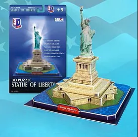 Daron CF080H Statue of Liberty 39 Piece 3D Puzzle