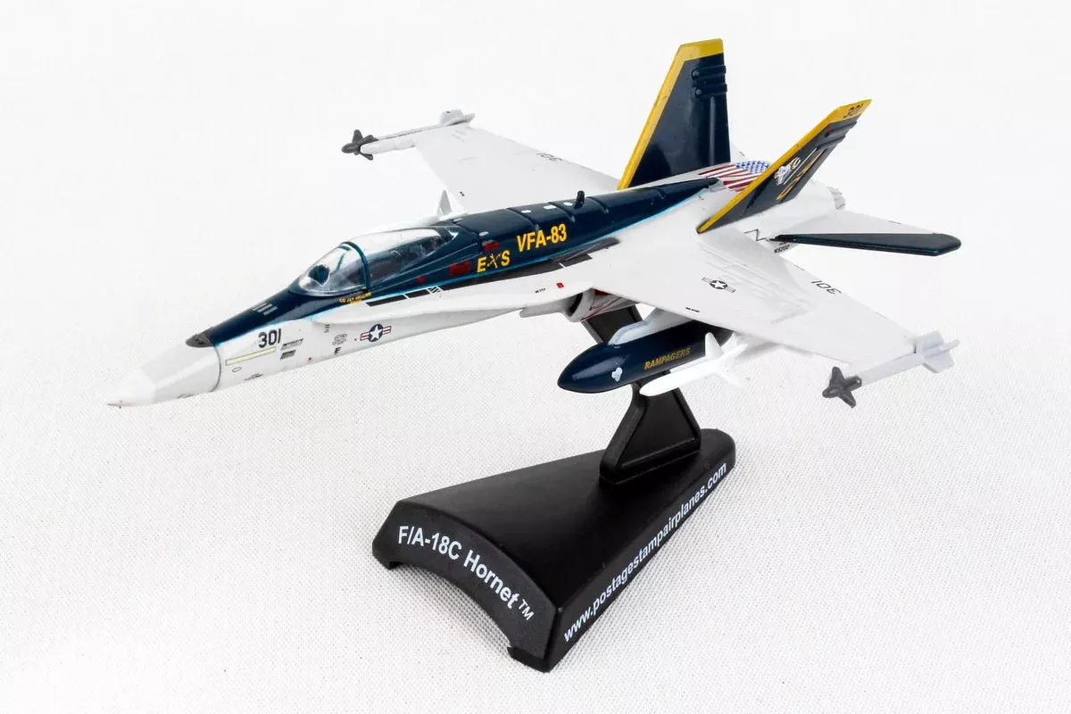 Daron PS5338-4 Postage Stamp 1/150 F/A-18C Rampagers VFA83