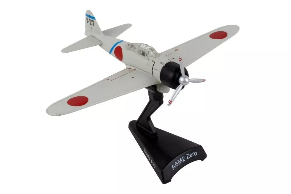 Daron PS5343-4 Postage Stamp 1-/7 A6M2 Japanese Zero V-107