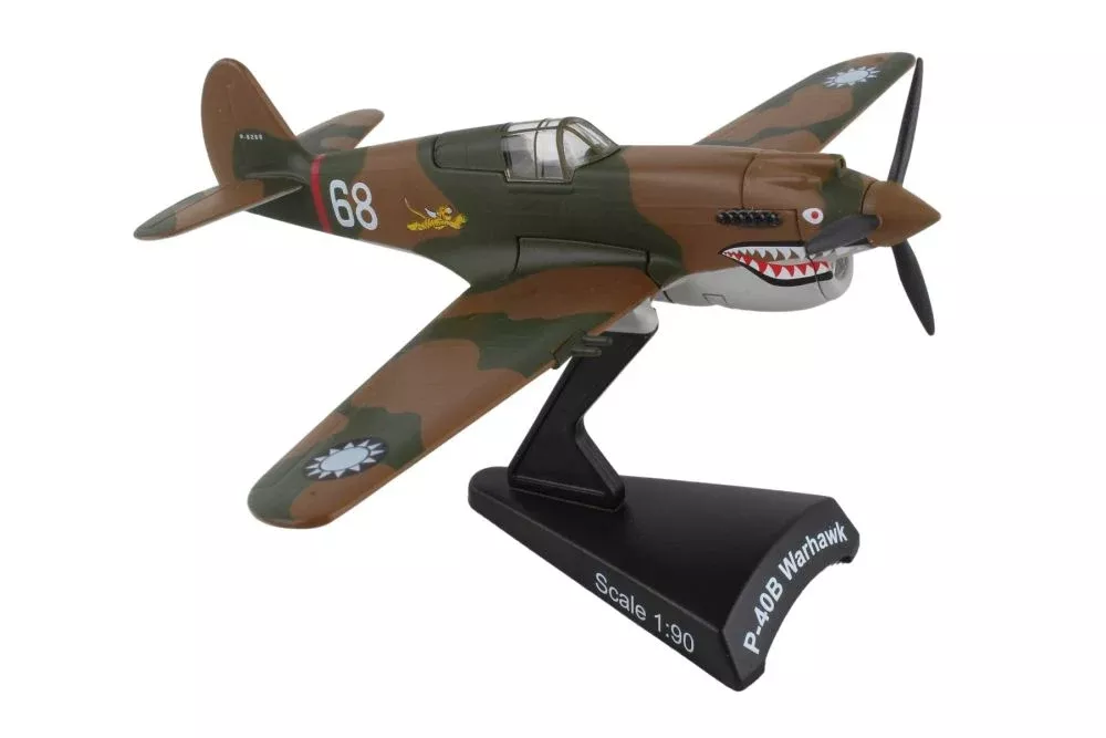 Daron PS5354-1 Postage Stamp 1/90 Curtiss P-40 Hells Angel