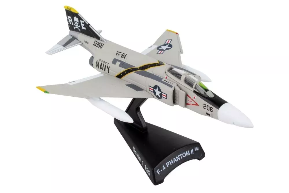 Daron PS5384-4 Postage Stamp 1/155 F4 Phantom II Jolly Rogers VFA-84