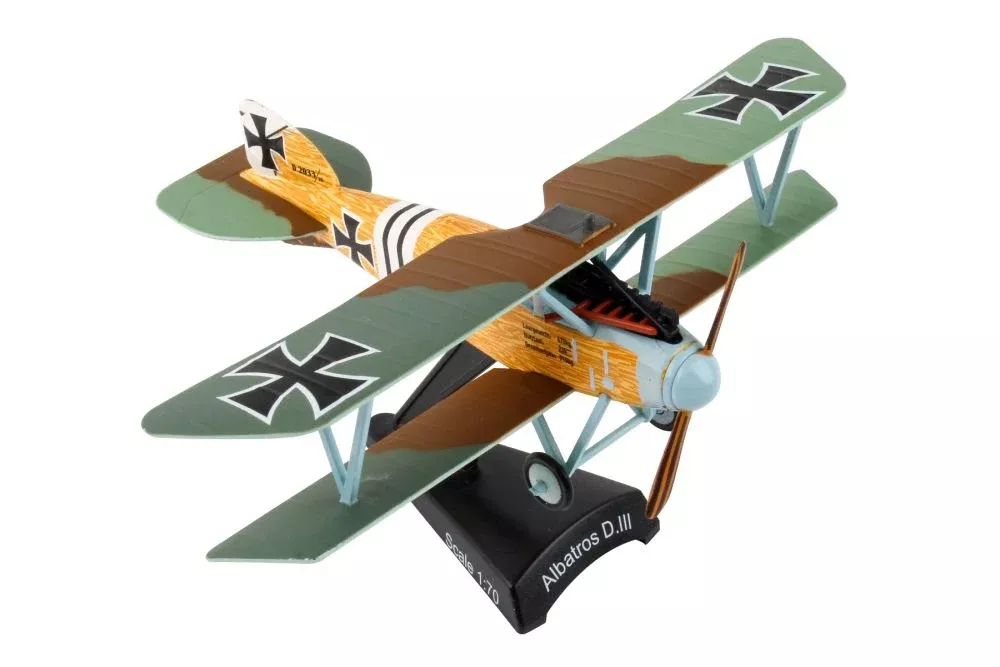 Daron PS5405-1 Postage Stamp 1/70 Albatros DIII Bi-plane Fighter