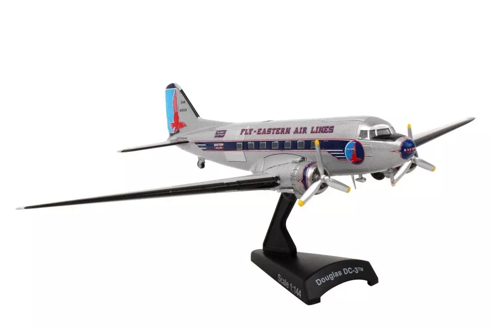 Daron PS5559-3 Postage Stamp 1/144 Douglas DC-3 Eastern
