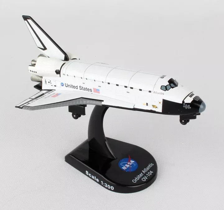 Daron PS5823-1 Postage Stamp 1/300 Space Shuttle Atlantis