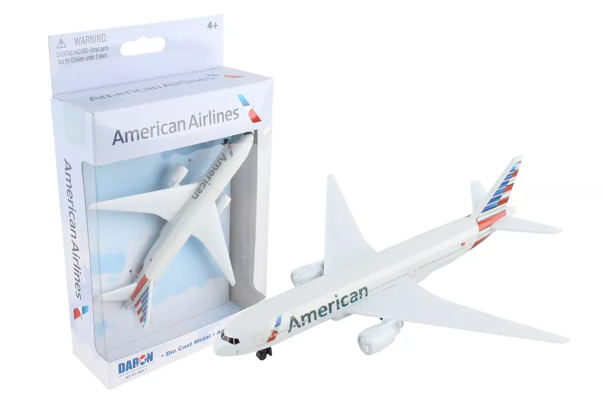 DARON RT1664-1 American Airlines Boeing 757 Die Cast Model Plane
