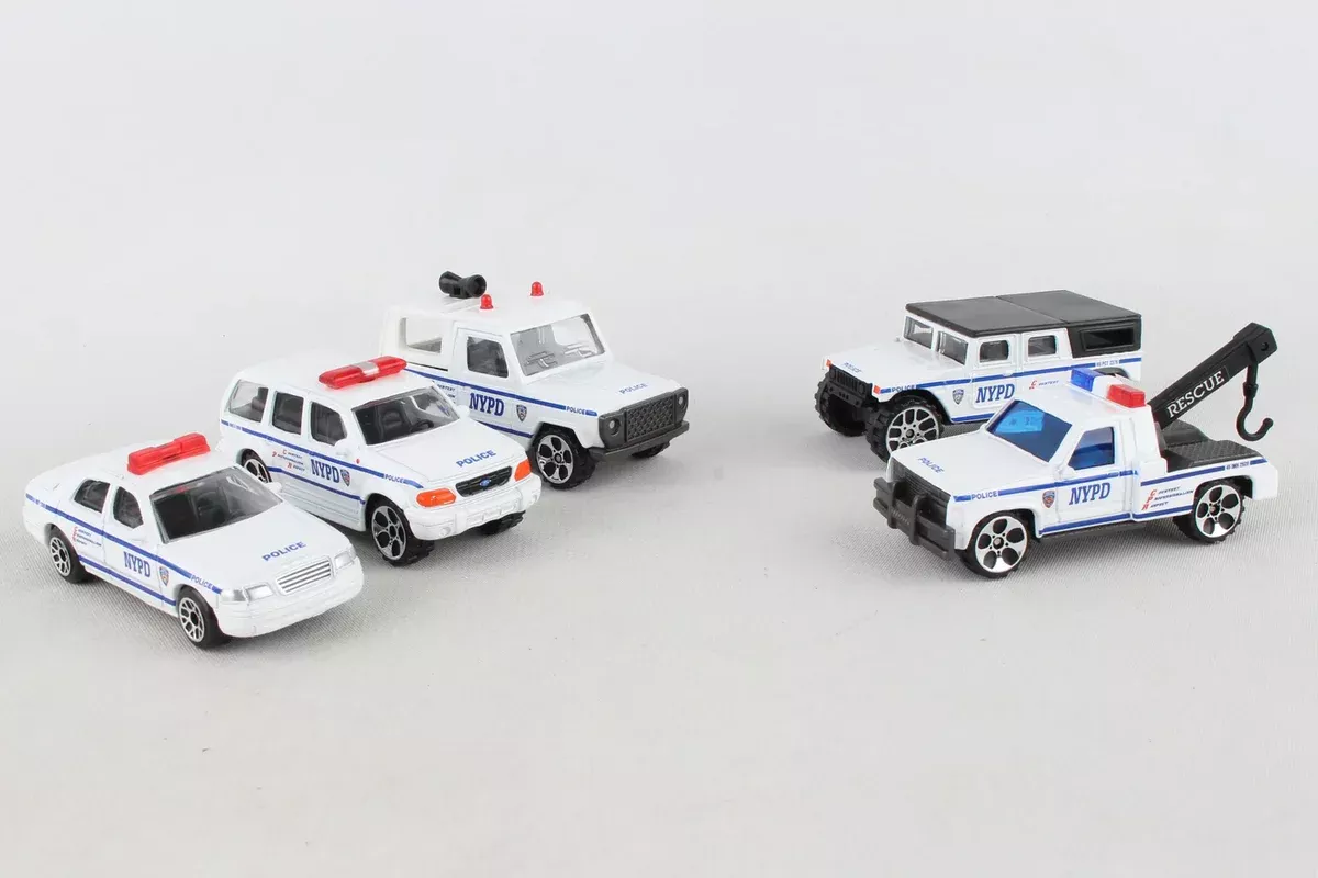 Daron RT8610 Diecast NYPD 5 Vehicle Set