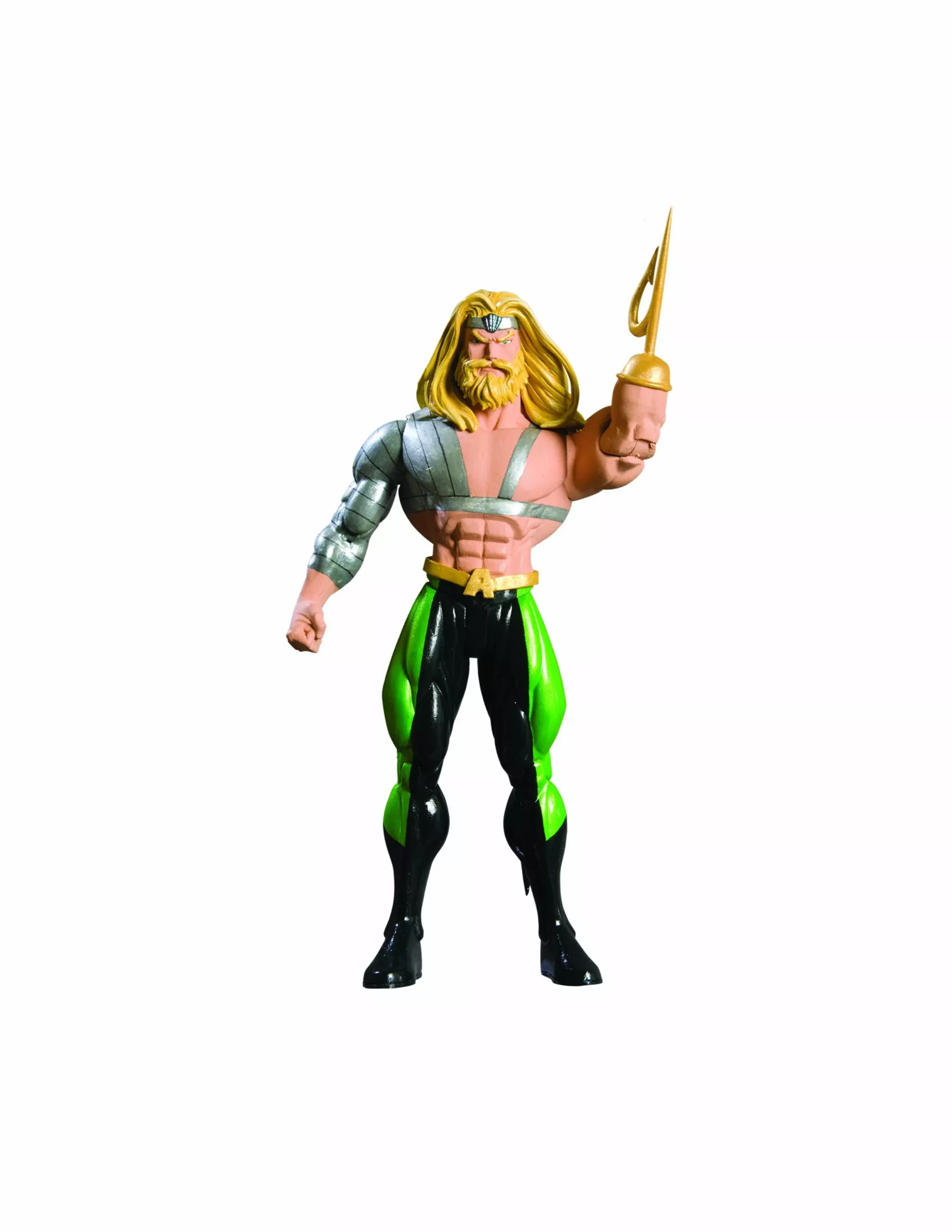 DC Comics Aquaman Figure 6.75" Green Multiple Articulations