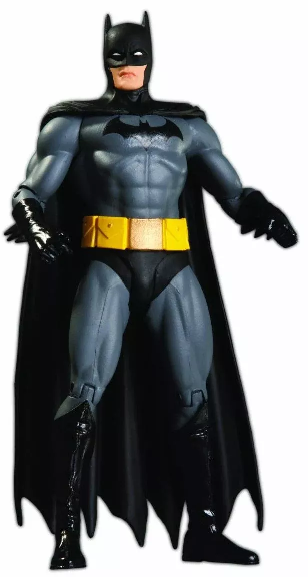 DC Comics Batman Action Figure 7" Gray with Display Base