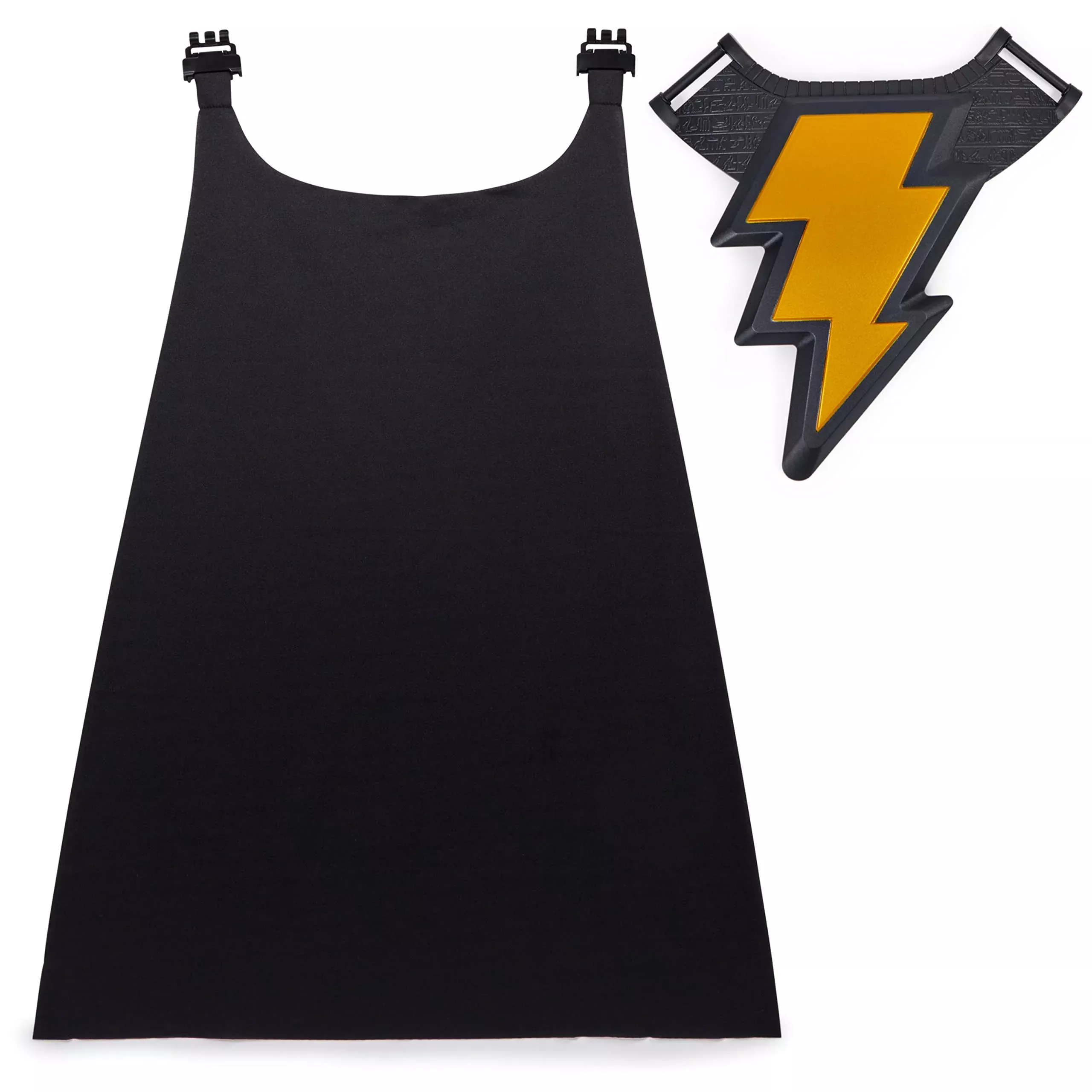 Dc Comics, Black Adam Guardian Suit, Cape And Chest Plate, Black Adam