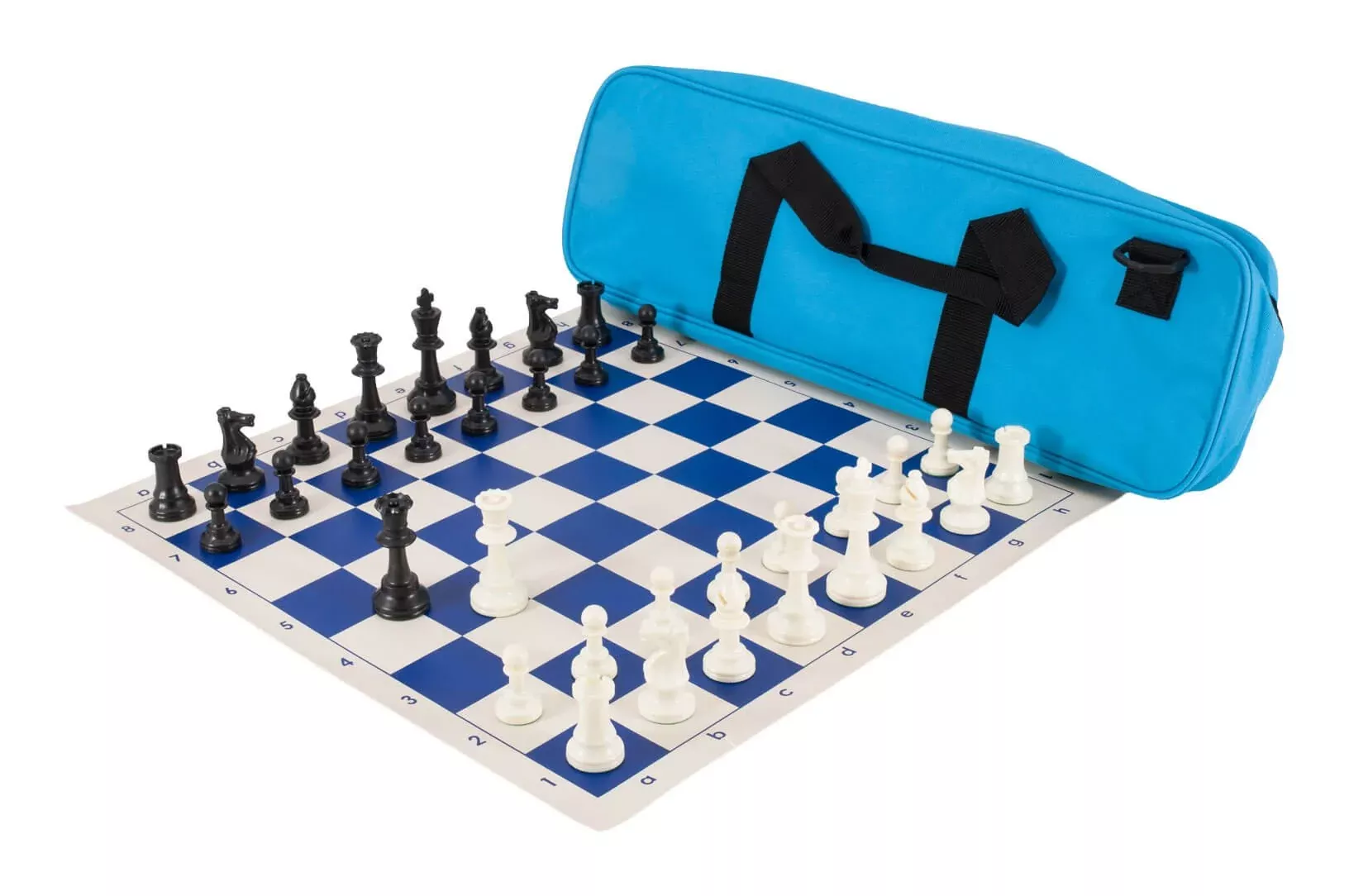 Deluxe Chess Set Combination - Triple Weighted - By Us Chess Federatio