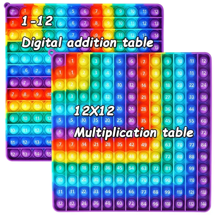 DK-SIMINA Math Learning Toy, 2-in-1 Multiplication & Addition,