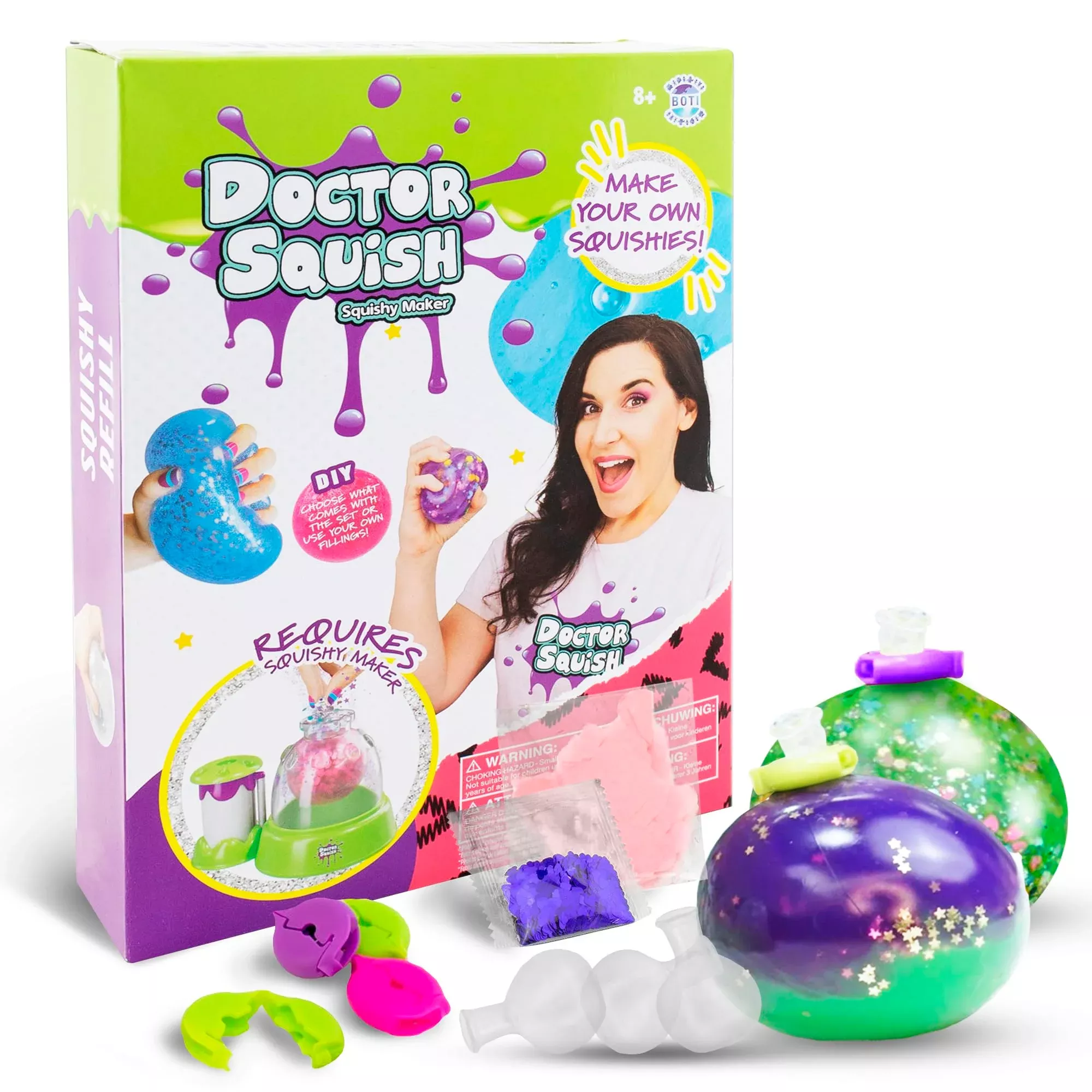 Doctor Squish Squishy Pack Refill - Make Your Own Set - Small - Multi-