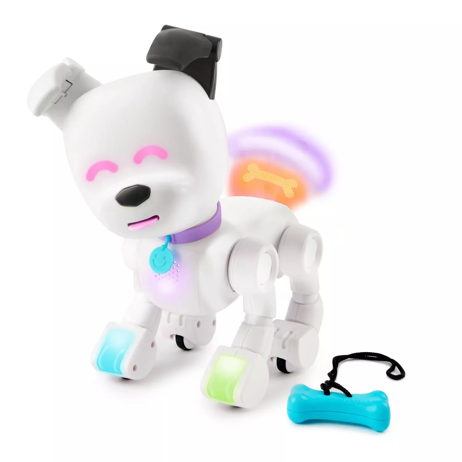 Dog-E Interactive Robot Dog - 200+ Sounds, App Connected, Colorful LED