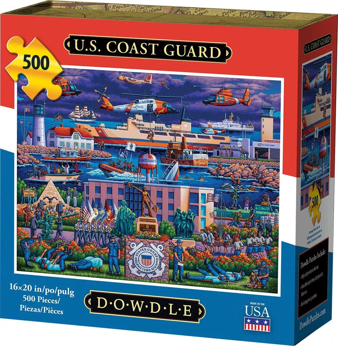 Dowdle Jigsaw Puzzle - Us Coast Guard - 500Piece