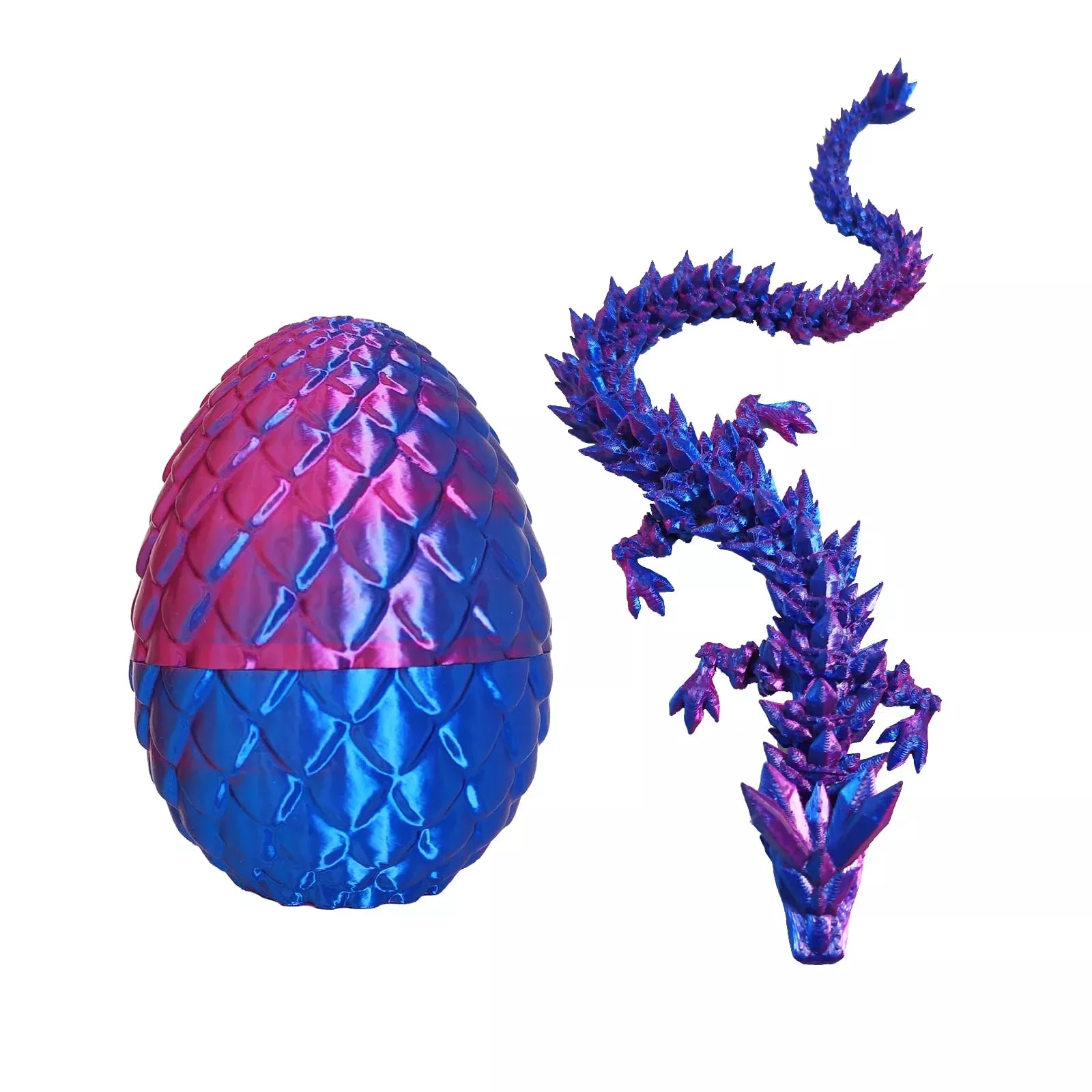 Dragon Egg,Dragon Egg Fidget Surprise Toy With 3D Printed Dragon, Drag