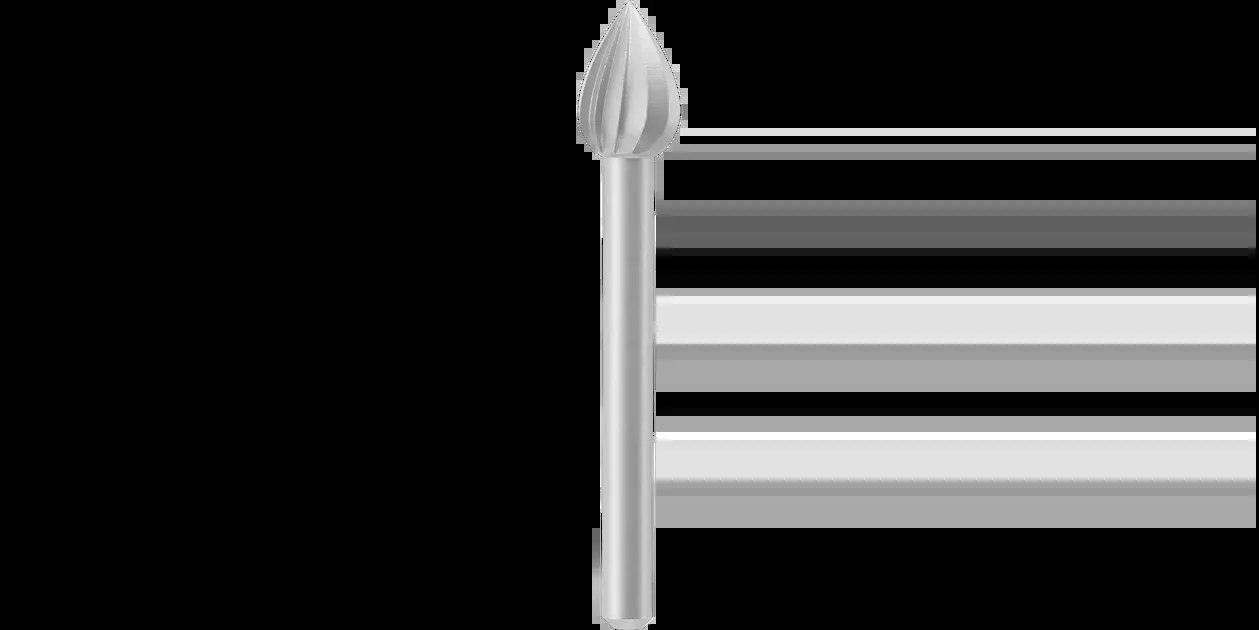 Dremel 121 Carving Bit 1/4" Flame