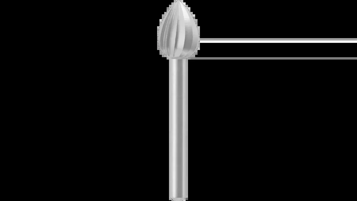 Dremel 124 Carving Bit 5/16" Flame