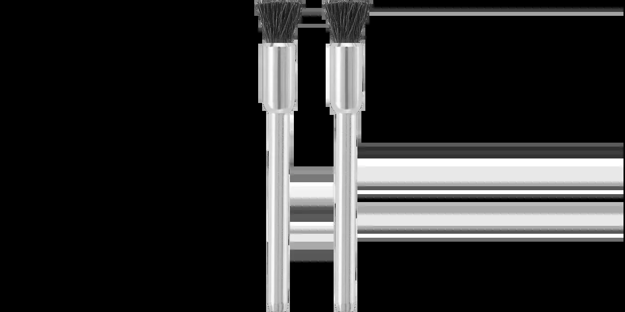 Dremel 405-02 1/8" Nylon Bristle Cleaning/Polishing Brush (2 Pack)