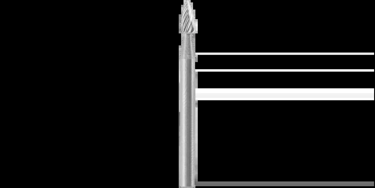Dremel 9911 1/8" Tungsten Carbide Carving Bit
