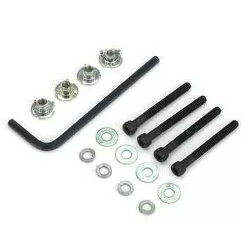 Du-Bro 130 6-32 x 1" Hex Socket Head Bolt and Blind Nut Set (4 Pack)