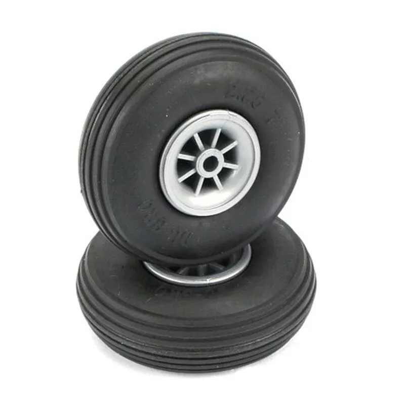 Du-Bro 225T 2-1/4” Treaded Surface Wheel for Scale Aircraft (2 Pack)