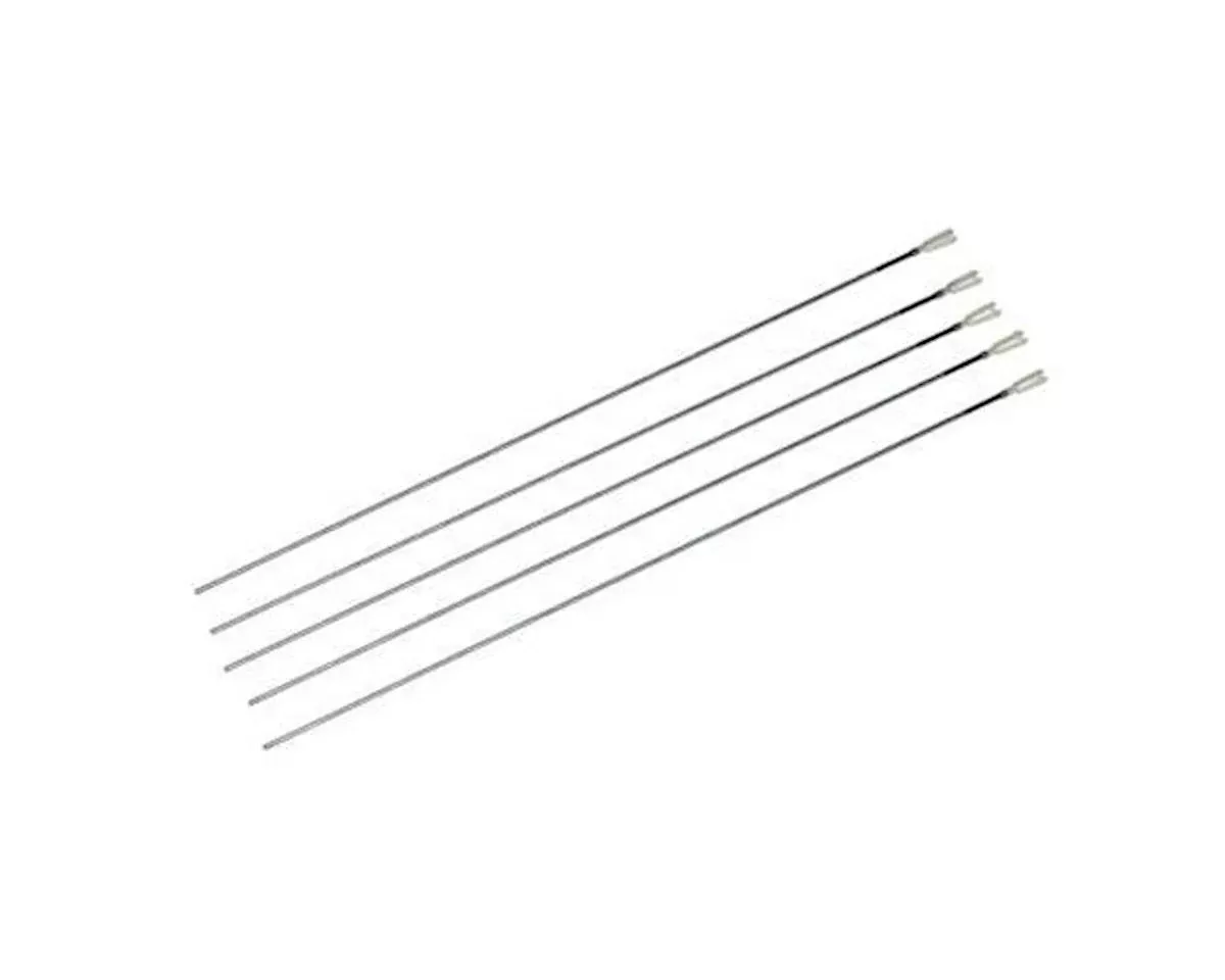 Du-Bro 230 Mini Nylon Kwik-Links on 12" 2-56 Rods (5 Pack)