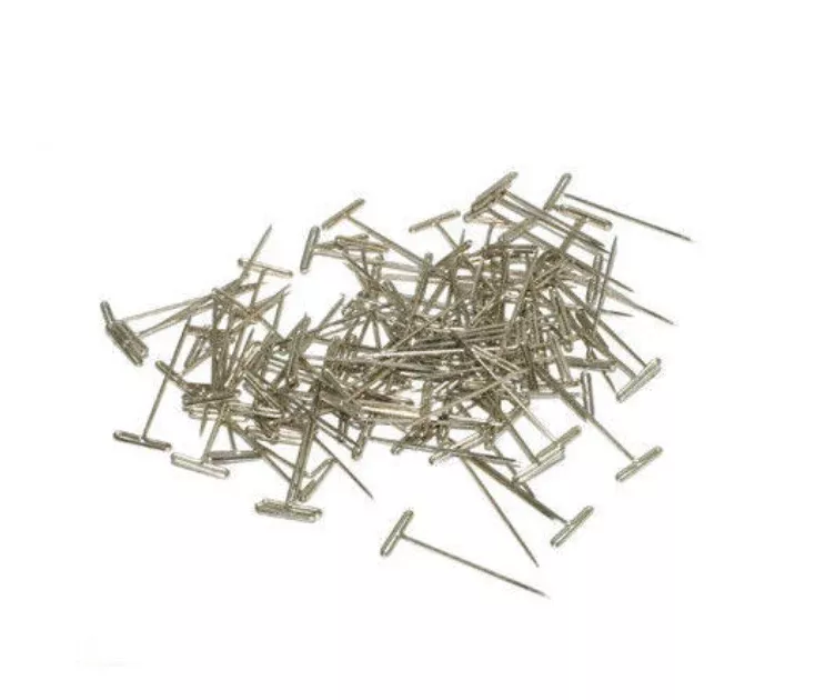 Du-Bro 252 Nickel Plated T-Pins 1” (100 Pack)