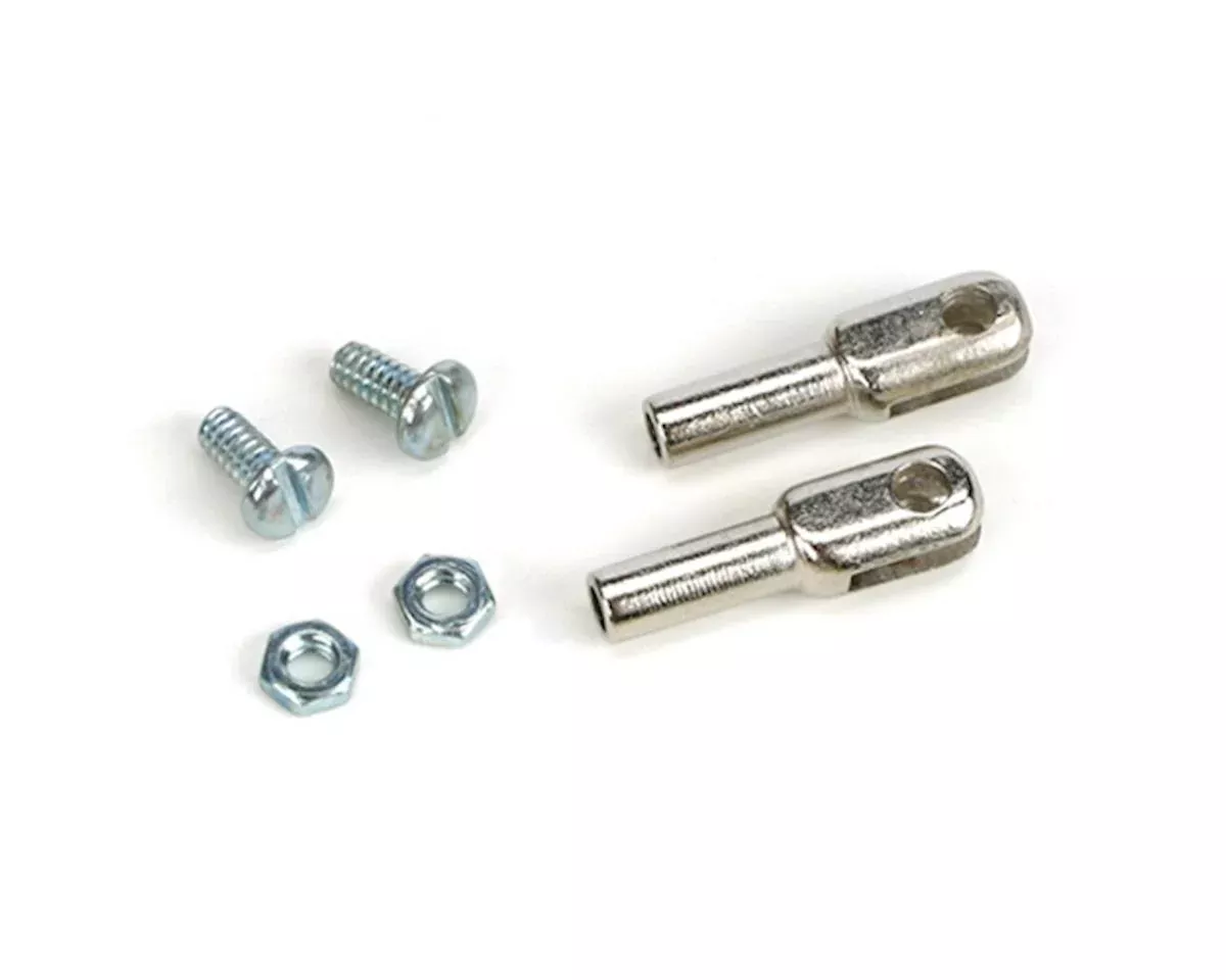 Du-Bro 303 4-40 Steel Solder Rod Ends (2 Pack)
