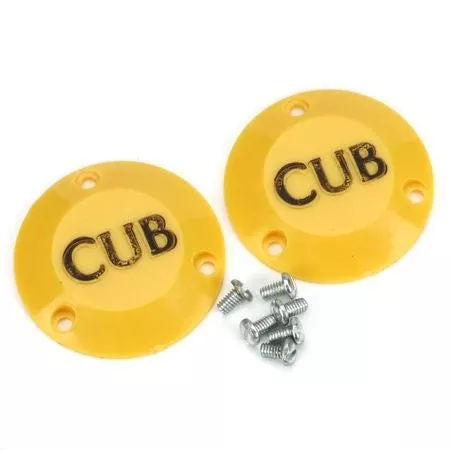 Du-Bro 338CC 1/5 Scale J-3 Cub Wheel Caps (1 Pair)