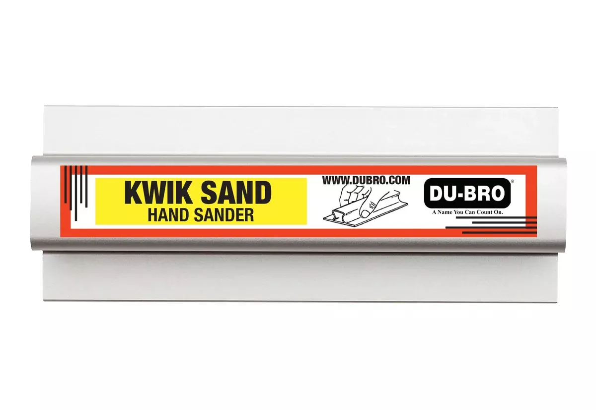 Du-Bro 340055 5.5” Kwik Sand Hand Sander