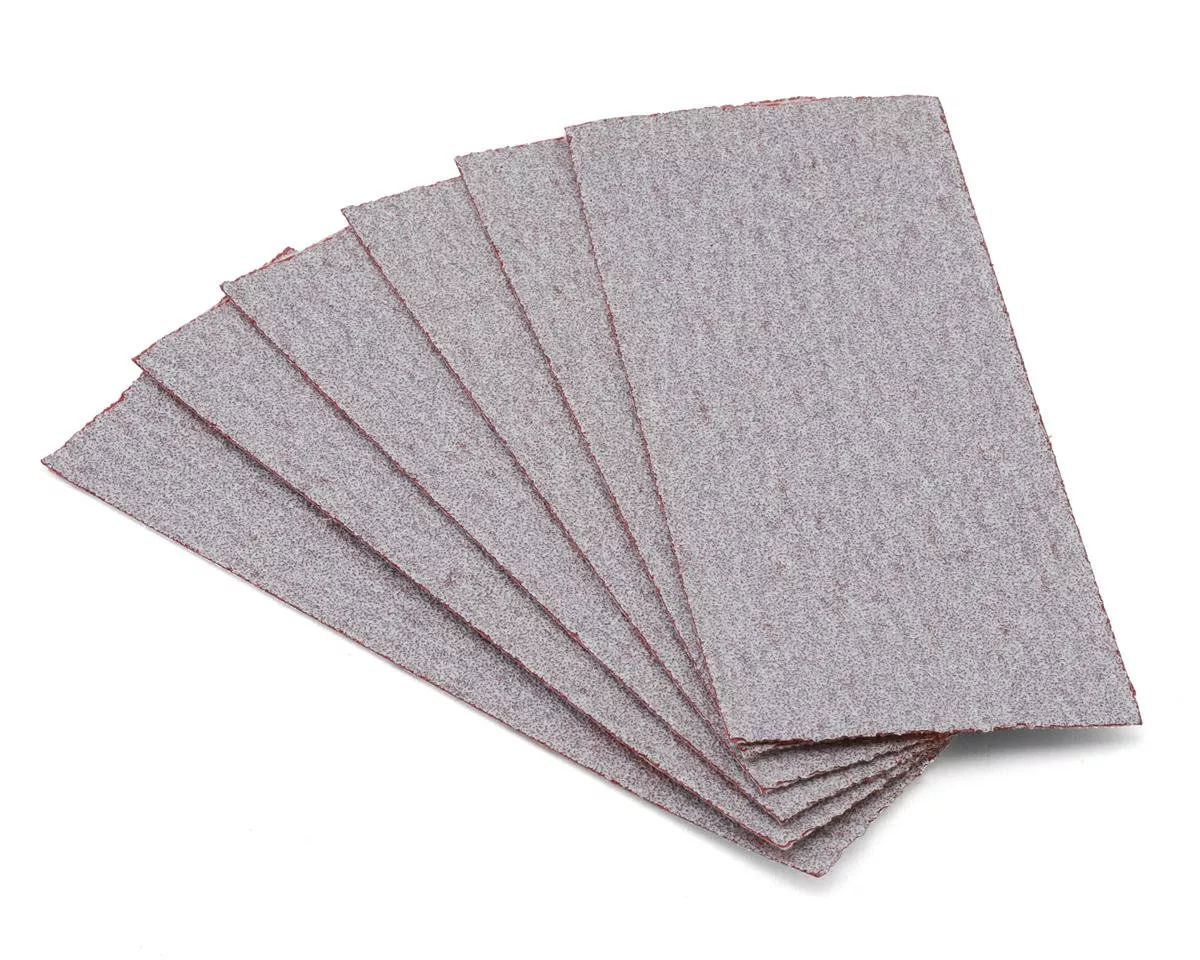 Du-Bro 340580 5.5” Premium Sandpaper - 80 Grit (6 Pack)