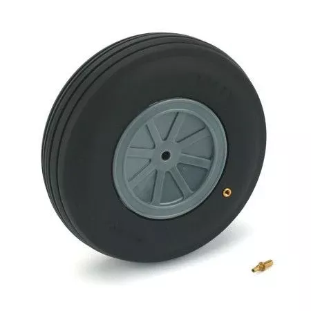 Du-Bro 375TV 3-3/4” Treaded Wheel for Large Scale Aircraft