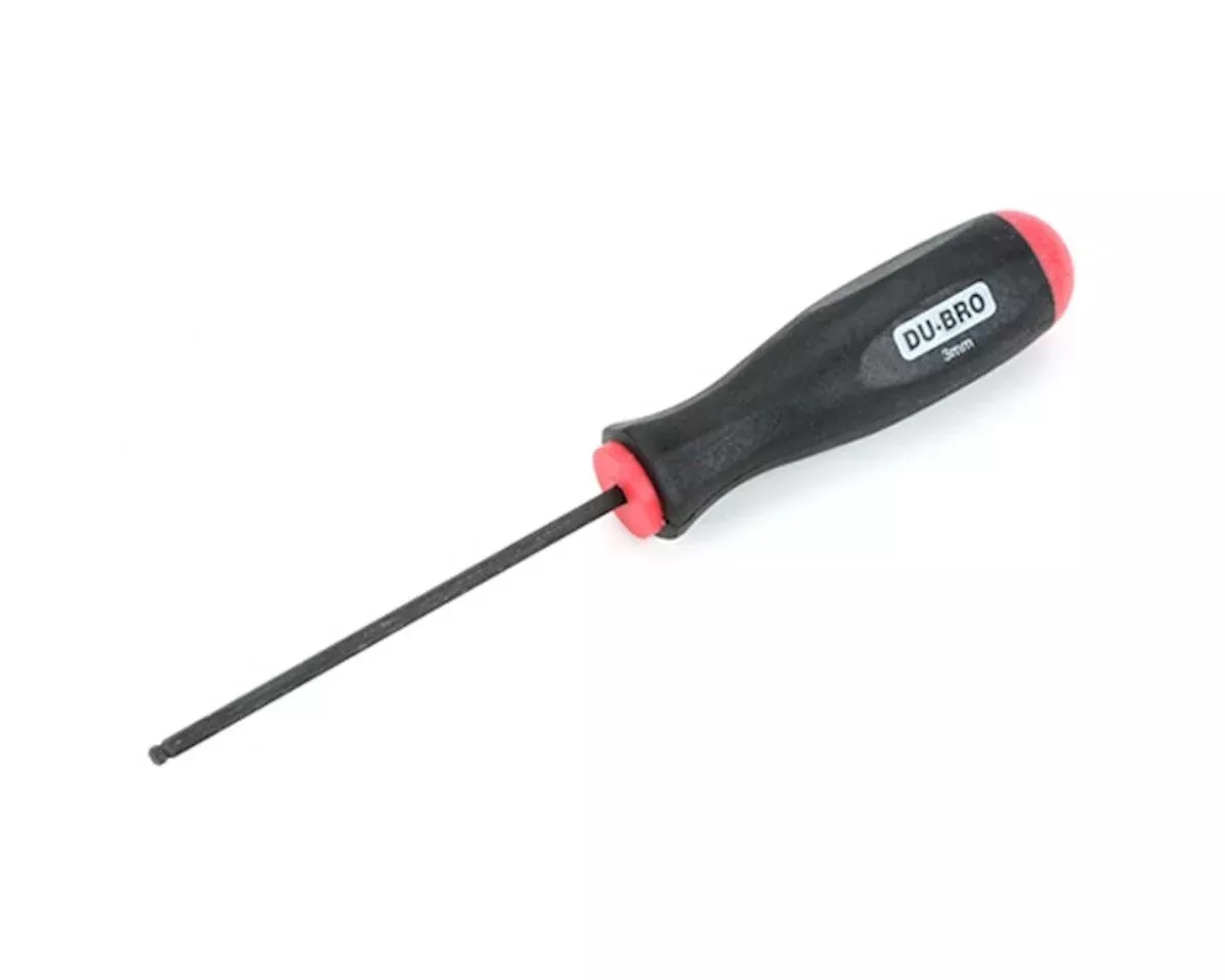 Du-Bro 451 3mm Ball Driver Wrench (4mm Socket Head)