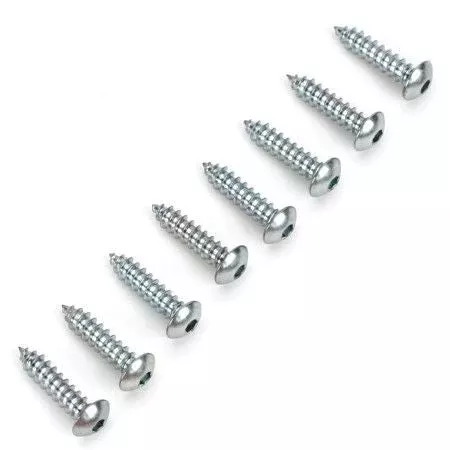 Du-Bro 528 #4 x 3/4" Button Head Sheet Metal Screws (8 Pack)