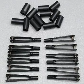 Du-Bro 600 2-56 Spring Steel Kwik-Links for .072 Wire (12 Pack)