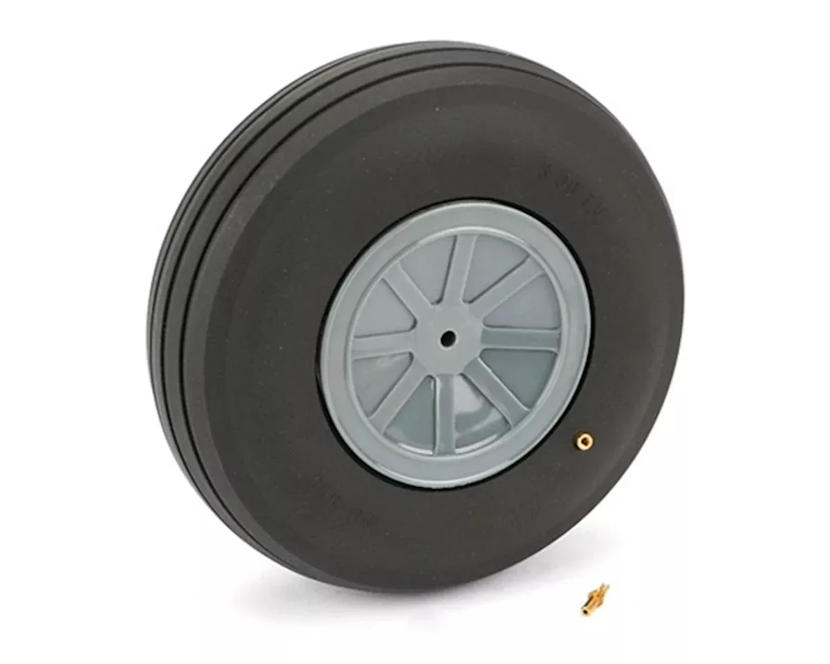 Du-Bro 600TV 6” Treaded Wheel for Large Scale Aircraft
