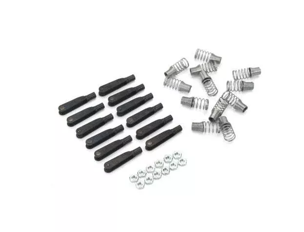 Du-Bro 601 4-40 Spring Steel Kwik-Links for .093 Wire (12 Pack)